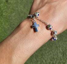 Load image into Gallery viewer, Crystals Decade Rosary Bracelet