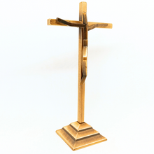Load image into Gallery viewer, Centennial Standing Crucifix - 4.3'' | 11cm