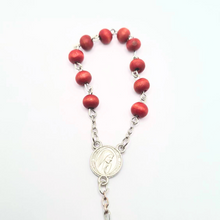 Load image into Gallery viewer, How to pray the Rosary - Rose Scented Decade Rosary