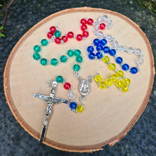 Load image into Gallery viewer, Missionary Rosary with Fatima Relic