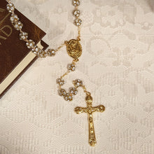 Load image into Gallery viewer, Premium Golden Rosary of Fatima