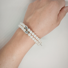 Load image into Gallery viewer, Pearl Rosary Bracelet