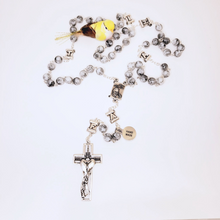 Load image into Gallery viewer, Pope Francis Grey Rosary