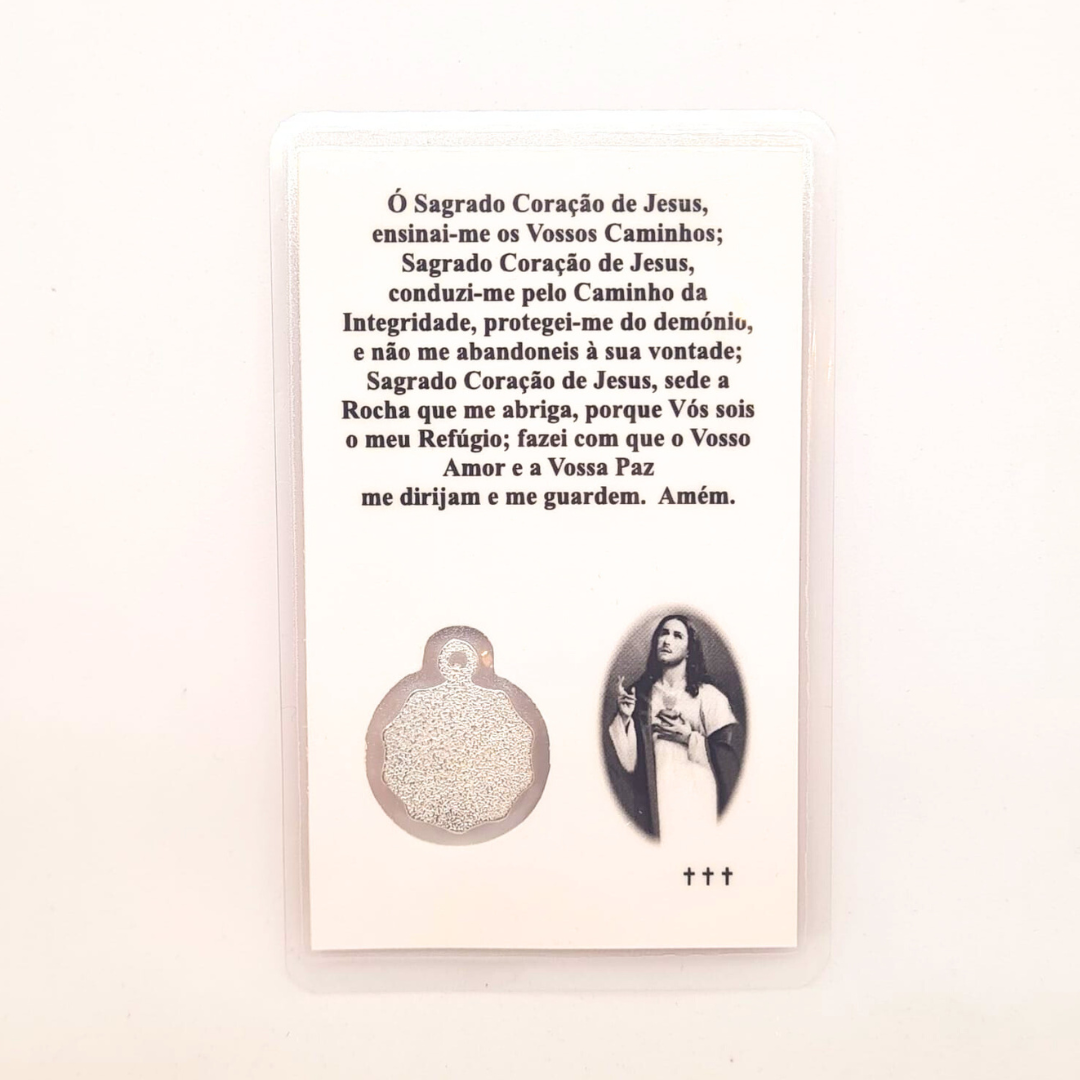 Tarjeta de oración - Sagrado Corazón de Jesús
