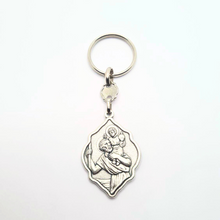 Load image into Gallery viewer, Saint Christopher Metal Keychain