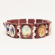 Load image into Gallery viewer, Saints Wood Bracelet