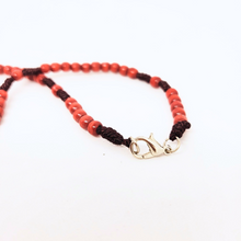 Load image into Gallery viewer, Cord & Wood Fatima Rosary