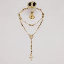 Load image into Gallery viewer, Gold Bath Chalice with Rosary