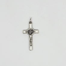 Load image into Gallery viewer, Saint Benedict Cross White