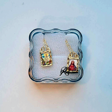 Load image into Gallery viewer, Scapular Our Lady of Fatima and Sacred Heart of Jesus