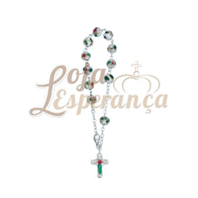 Load image into Gallery viewer, Cloisonné Decade Rosary Bracelet