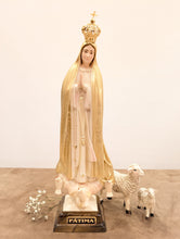 Load image into Gallery viewer, Our Lady of Fatima - Golden Special Edition - 11.8'' | 30cm
