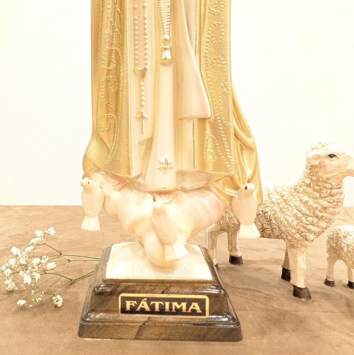 Our Lady of Fatima - Golden Special Edition - 11.8'' | 30cm