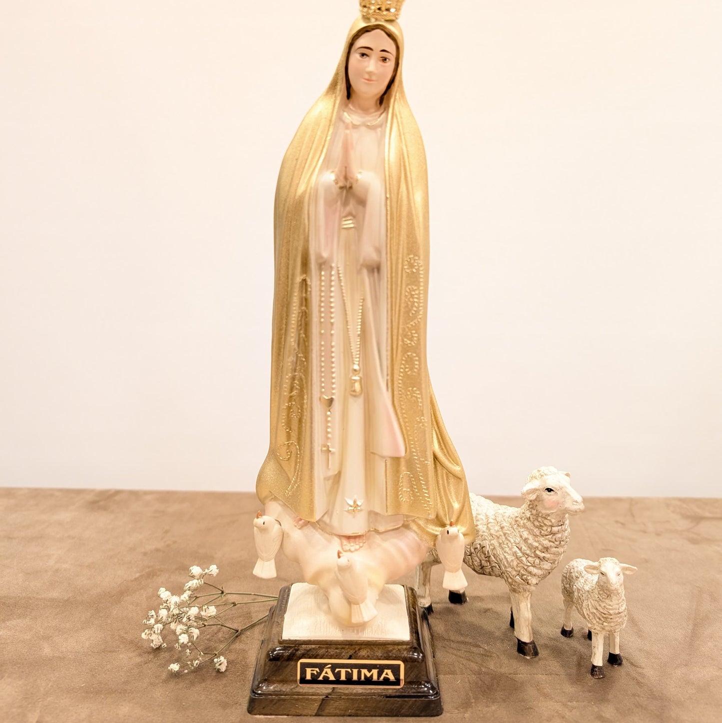Our Lady of Fatima - Golden Special Edition - 11.8'' | 30cm