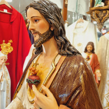 Load image into Gallery viewer, [Wood] Sacred Heart of Jesus [41.3'' | 105cm]
