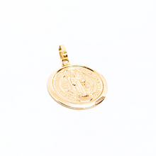 Load image into Gallery viewer, 19.2Kt Gold Saint Benedict Medal
