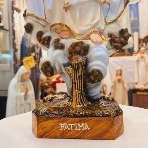 Our Lady of Fatima - Holm Oak - 23.6'' | 60cm