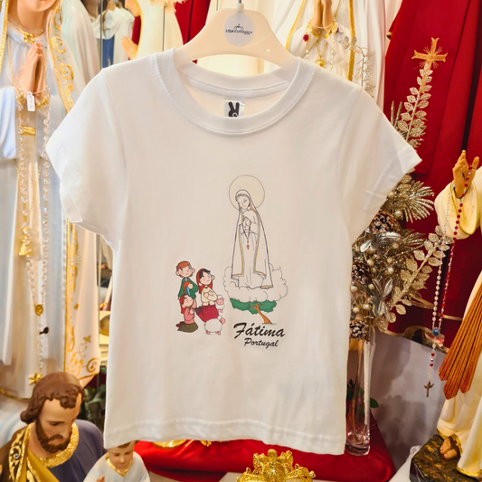 Apparitions Kids T-shirt – Our Lady of Fatima