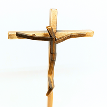 Load image into Gallery viewer, Centennial Standing Crucifix - 4.3'' | 11cm

