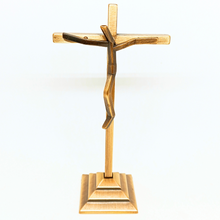 Load image into Gallery viewer, Centennial Standing Crucifix - 4.3'' | 11cm

