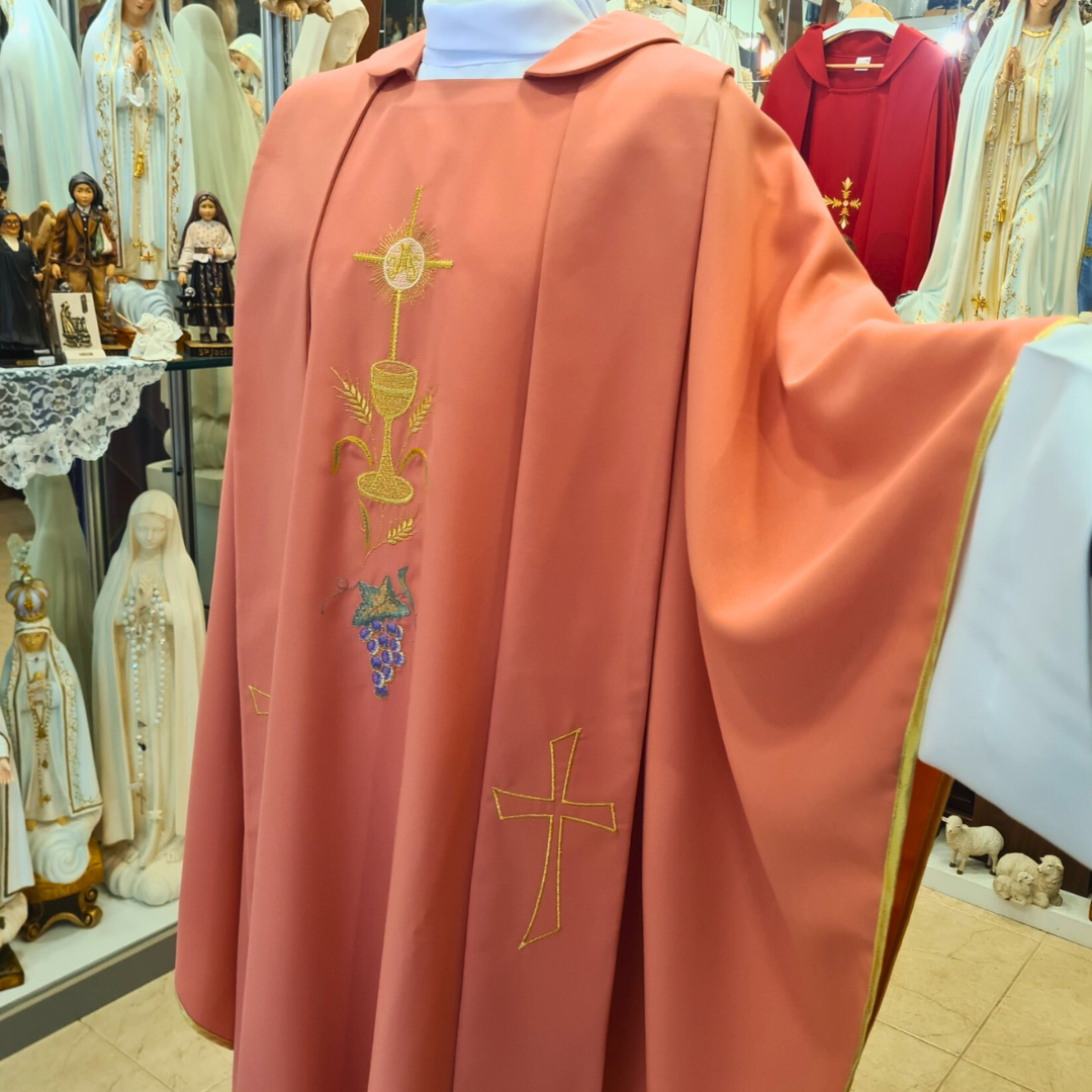 Coral Pink Chasuble