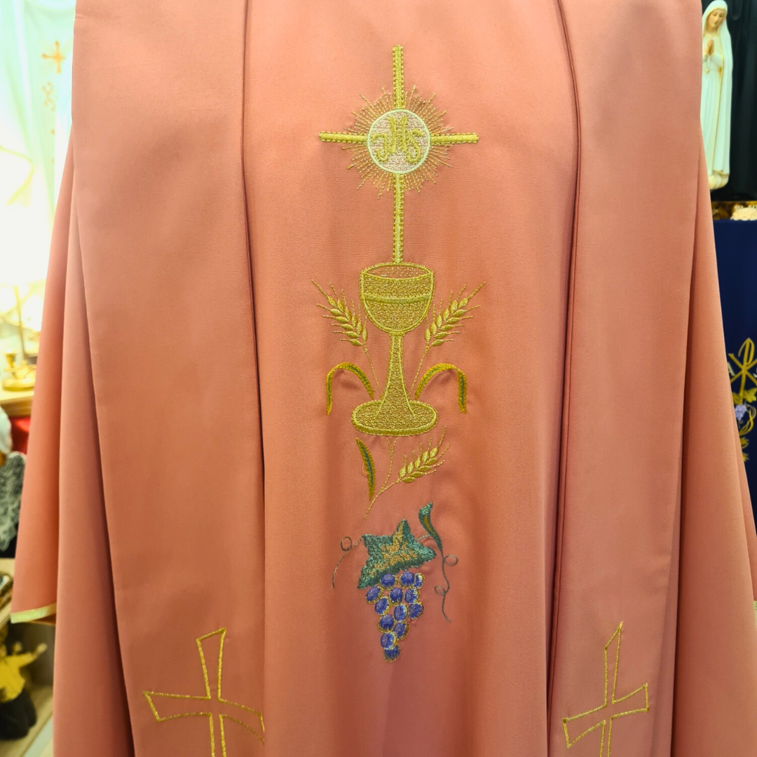 Coral Pink Chasuble