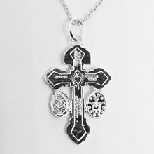 Load image into Gallery viewer, Cross of Forgiveness Necklace [Sterling Silver]

