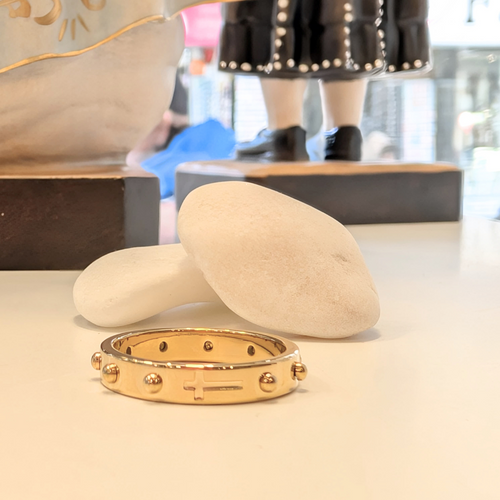 Decade Rosary Ring [Silver & Golden]