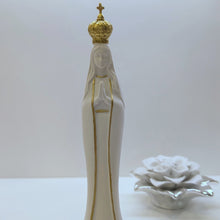 Load image into Gallery viewer, Golden Our Lady of Fatima Statue [7.9'' | 20cm]
