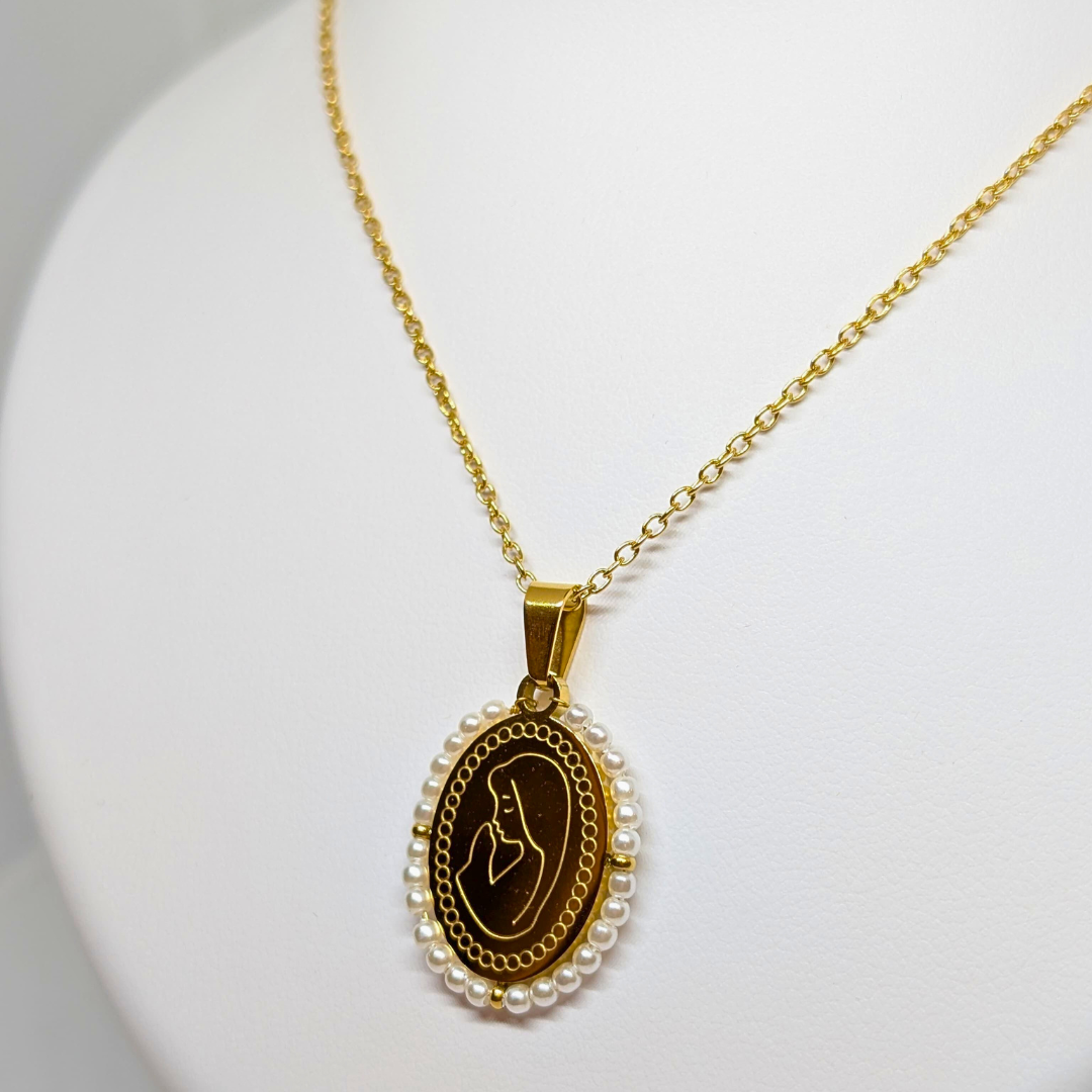 Fatima Necklace [Stainless Steel]