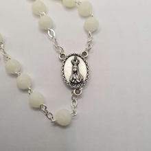 Load image into Gallery viewer, Glow in the Dark - Rose Scented - Apparitions of Our Lady of Fatima Rosary
