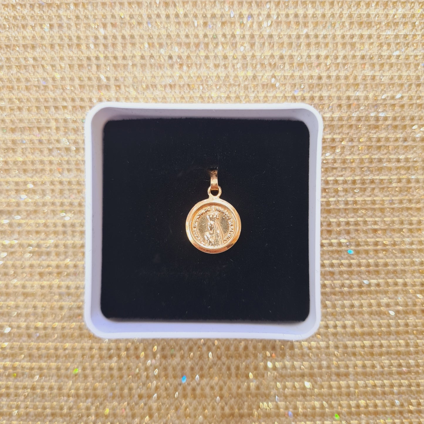 Gold medal - Our Lady of Fatima (Gold 19.2Kt)