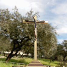 Load image into Gallery viewer, Centennial Standing Crucifix - 4.3'' | 11cm
