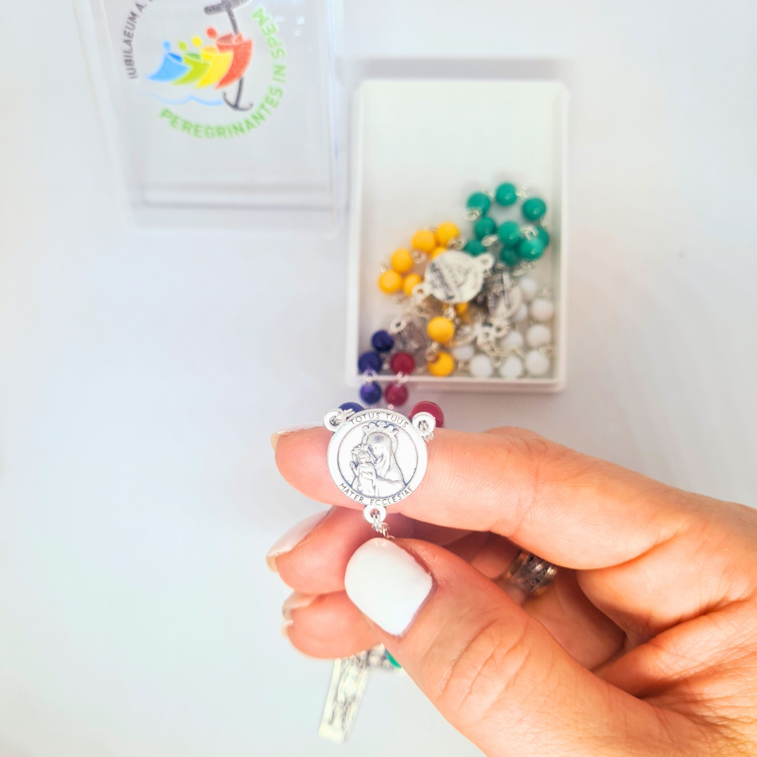 Jubilee Glass Rosary