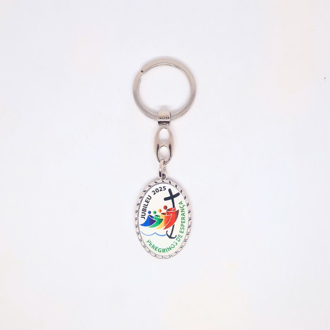 Jubilee Oval Keychain
