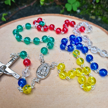 Load image into Gallery viewer, Missionary Rosary with Fatima Relic
