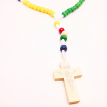 Load image into Gallery viewer, Missionary's Rosary [5 continents' colors]
