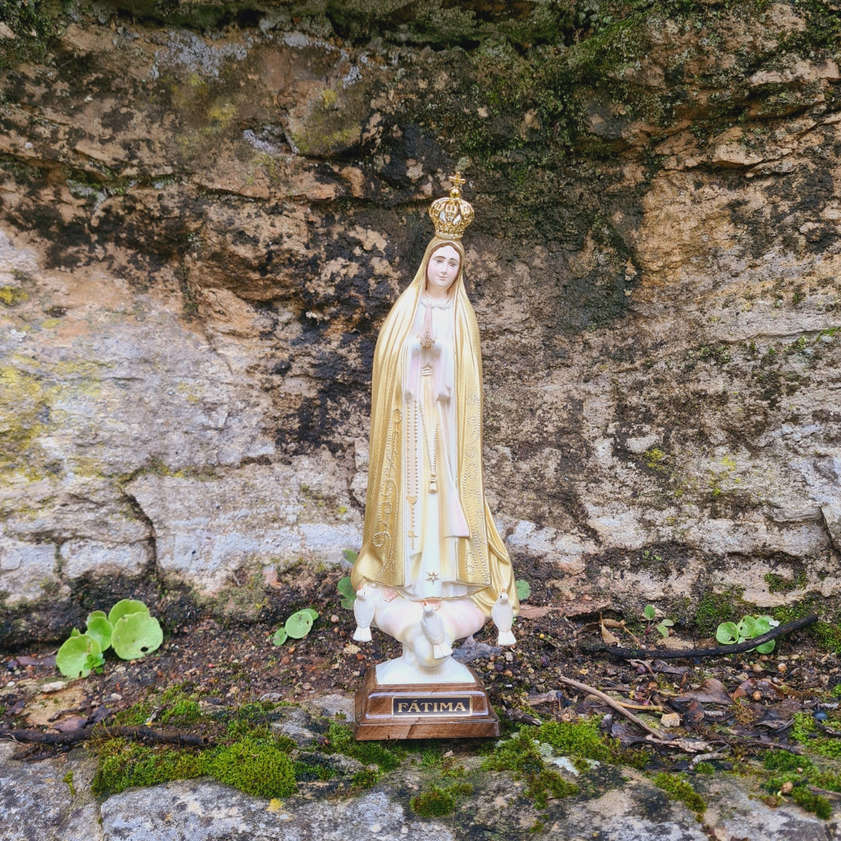 Our Lady of Fatima - Golden Special Edition - 11.8'' | 30cm