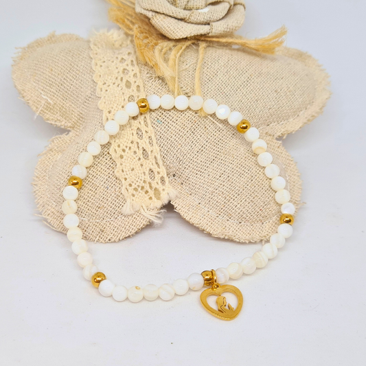 Our Lady Pearl Bracelet