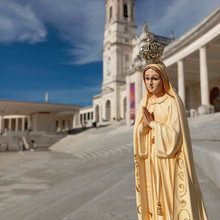 Load image into Gallery viewer, Our Lady of Fatima - Patina Painting [ 11.8 | 30cm]
