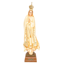 Load image into Gallery viewer, Our Lady of Fatima - Patina Painting [ 11.8 | 30cm]
