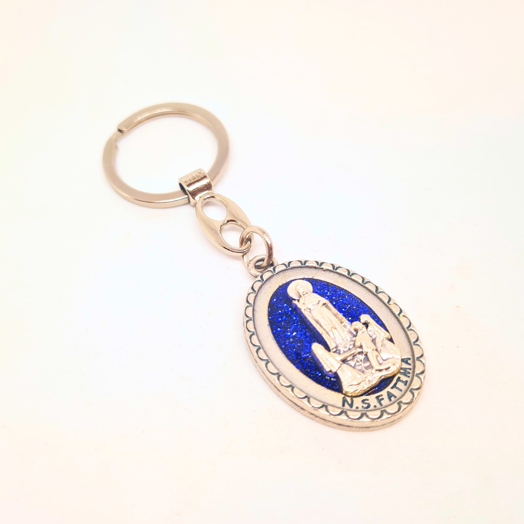Our Lady of Fatima Apparitions Keychain