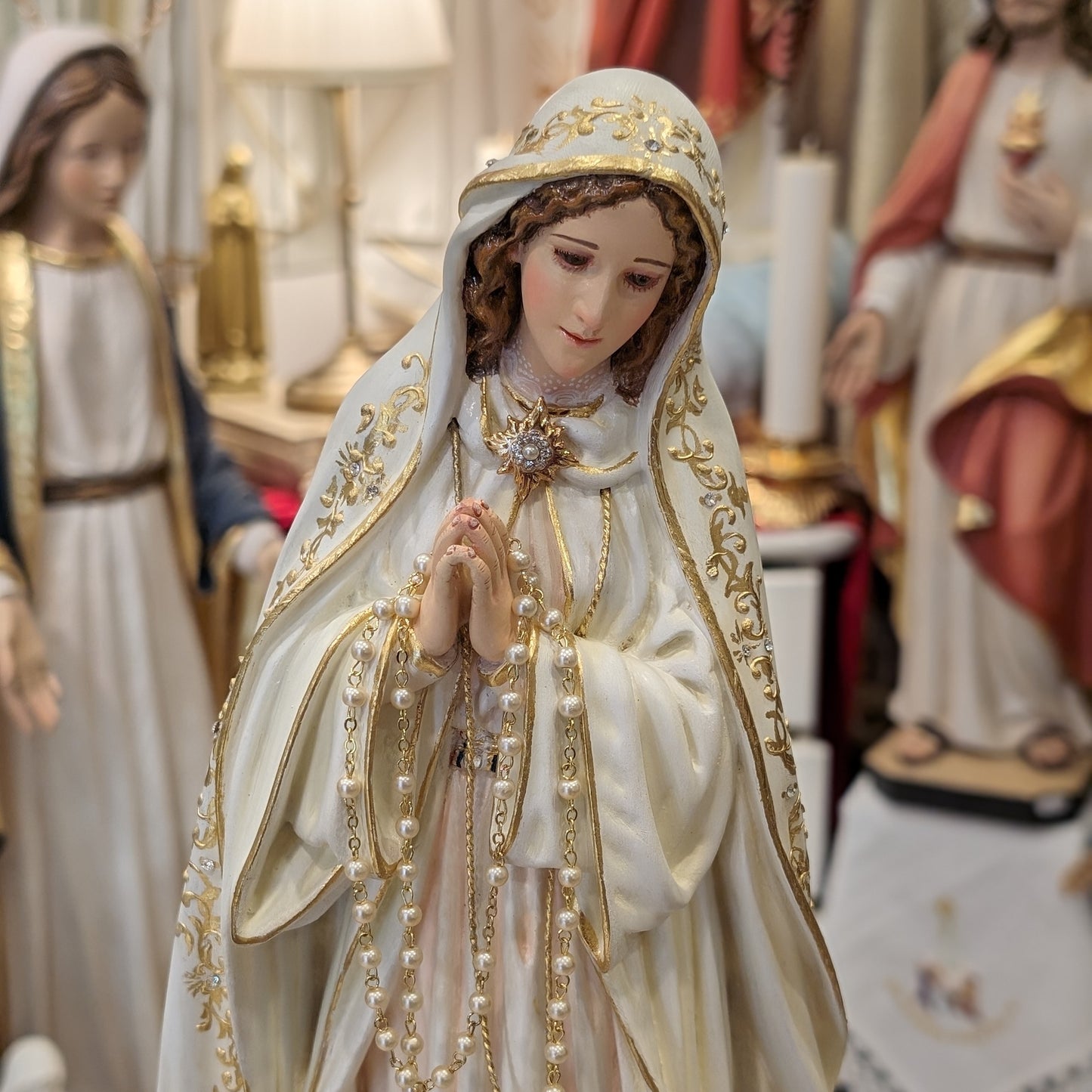 Our Lady of Fatima - Holm Oak [Wood]