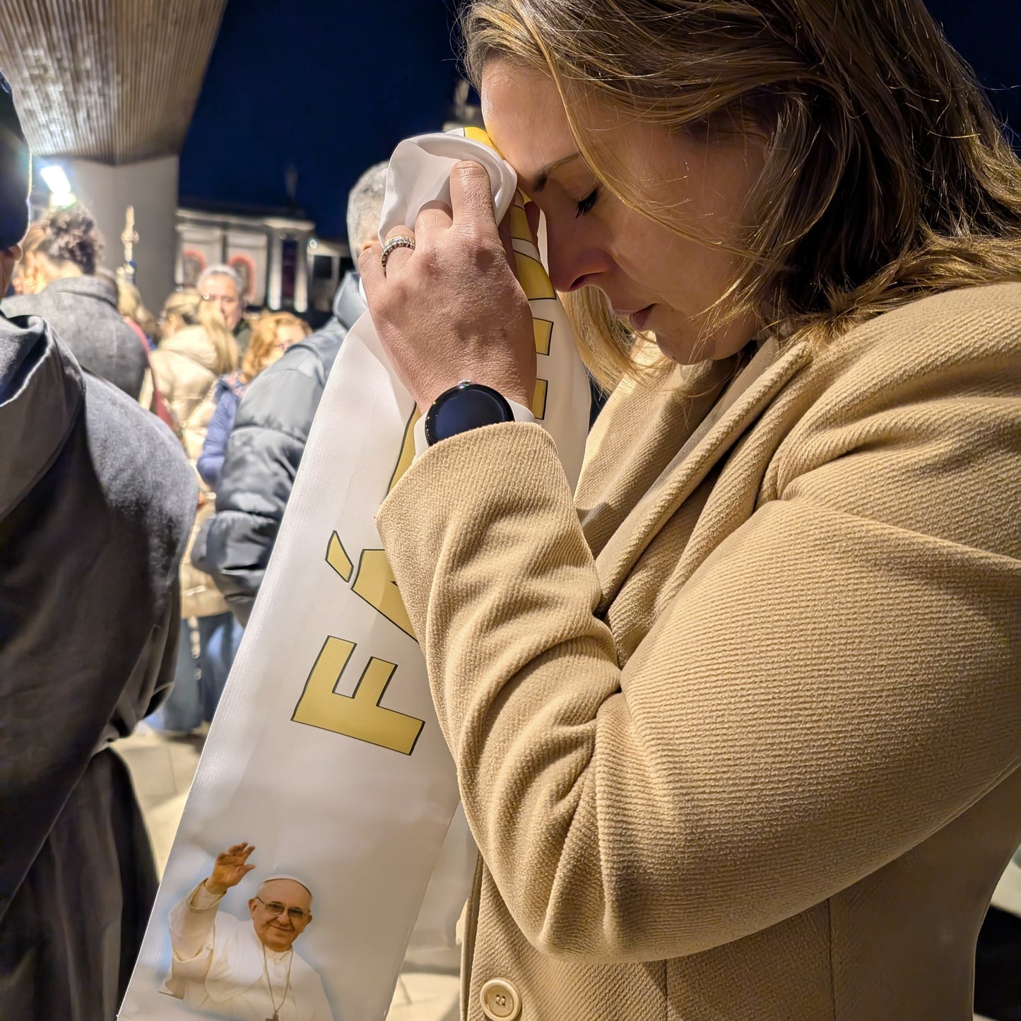 Pope Francis Blessed Scarf