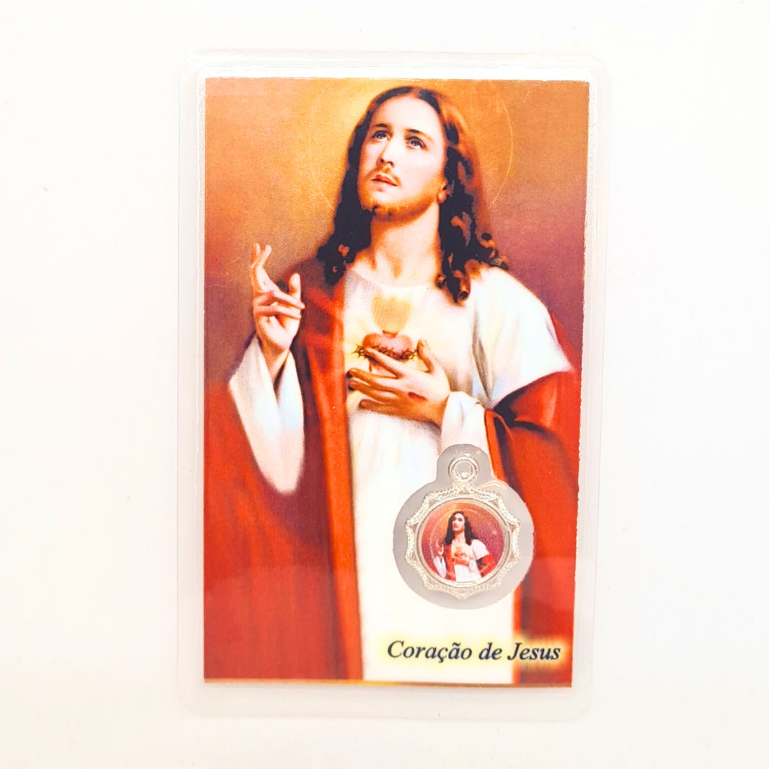 Tarjeta de oración - Sagrado Corazón de Jesús