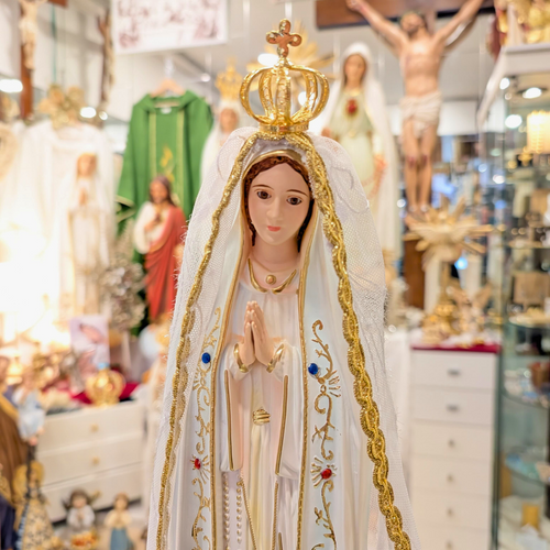 Premium Upgrade [Filigree Crown w/ Crystals + Statue White Veil]