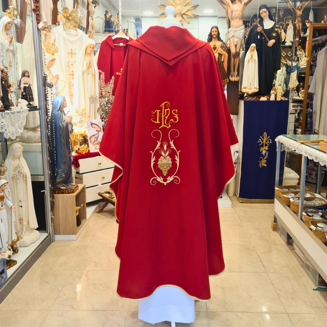 Red Chasuble