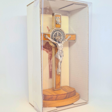 Load image into Gallery viewer, Saint Benedict Standing Crucifix [5.3'' | 13,5cm]
