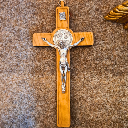 Saint Benedict Wall Crucifix