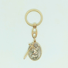 Load image into Gallery viewer, Saint Michael - Metal keychain
